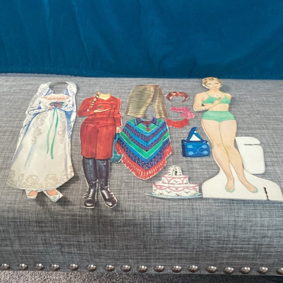 Vintage, Magic Wand, Bride & Groom, Paper Dolls - Picture 3 of 6